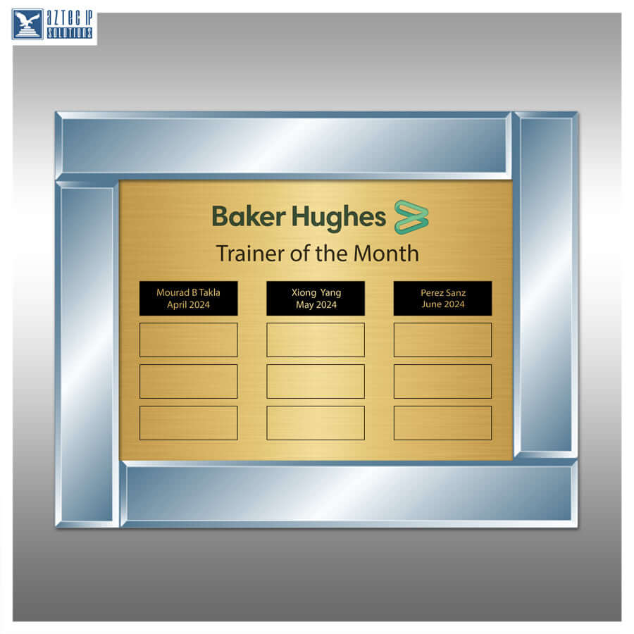 Baker Hughes Monthly winners