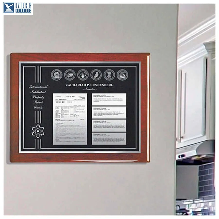 rosewood plaque
