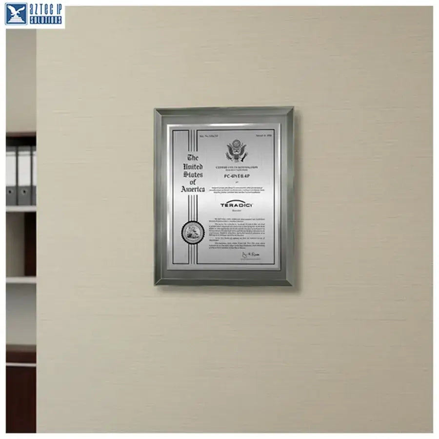 Trademark display plaque
