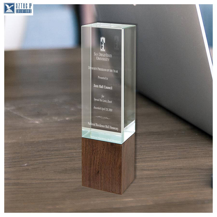 SRG-9M deep etched award