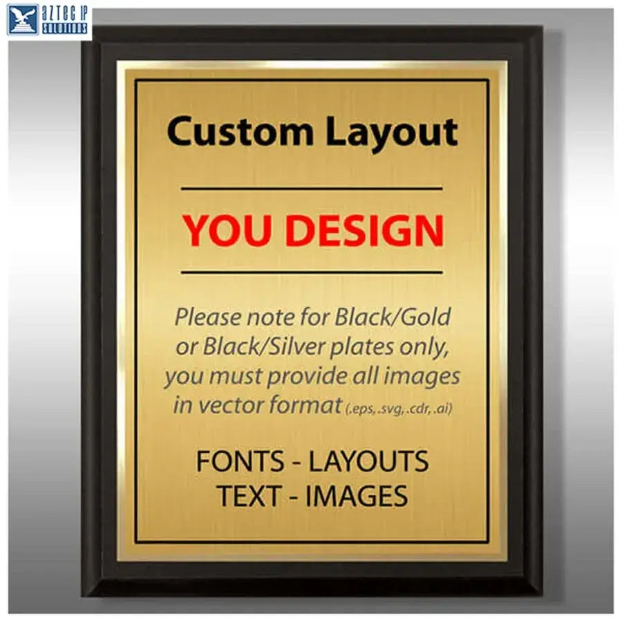 Wood Trademark Plaques