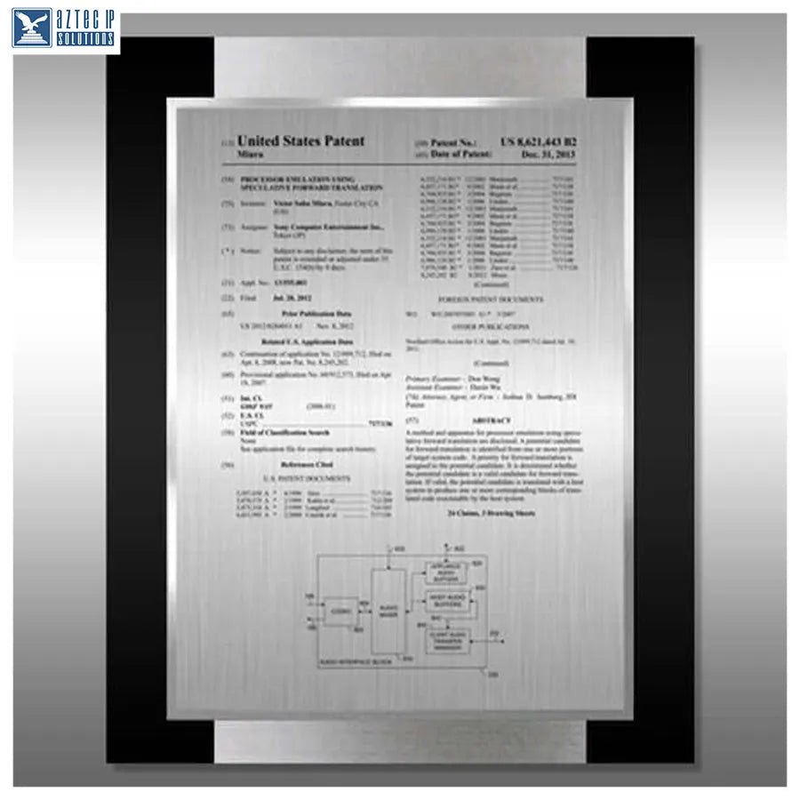 Layout 1 | Patent Front Page - Titanium wideband plaque