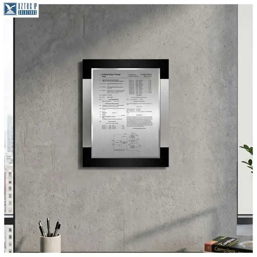 Patent plaque