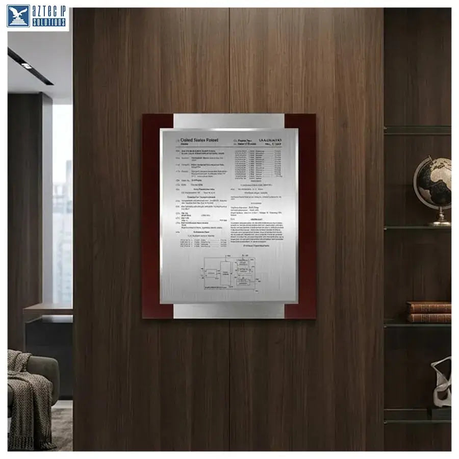 Patent plaque