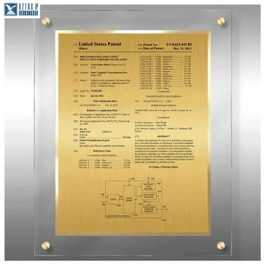 Layout 1 | Patent Front Page - Patent plaque