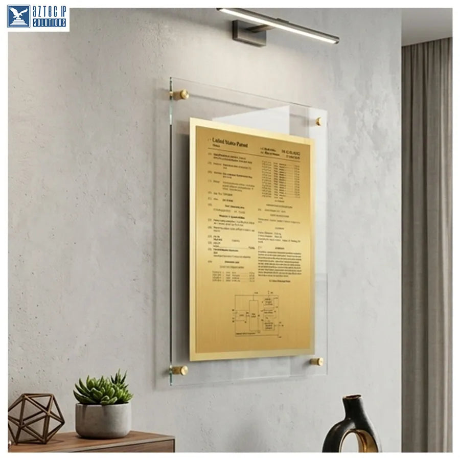 TransLucite® patent plaque
