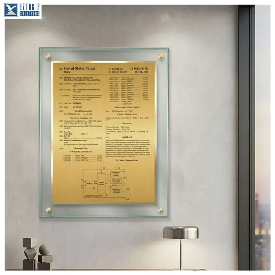 Office recognition plaque