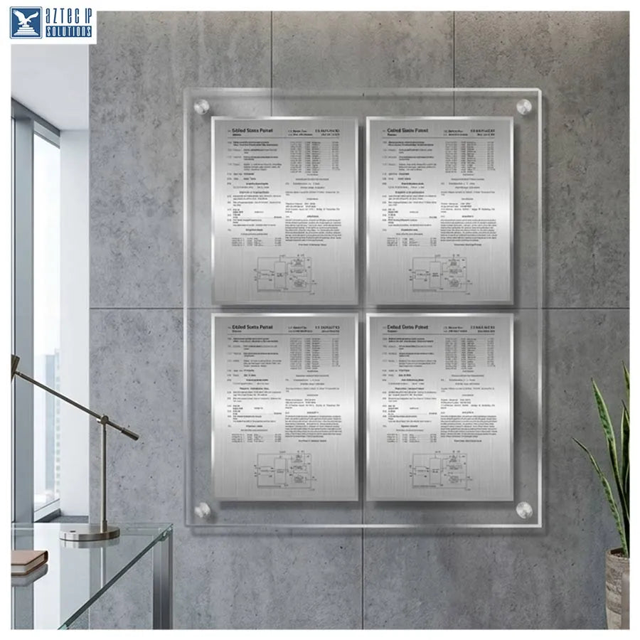 Floating wall plaque