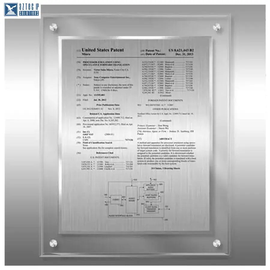 Layout 1 | Patent Front Page - Patent plaque