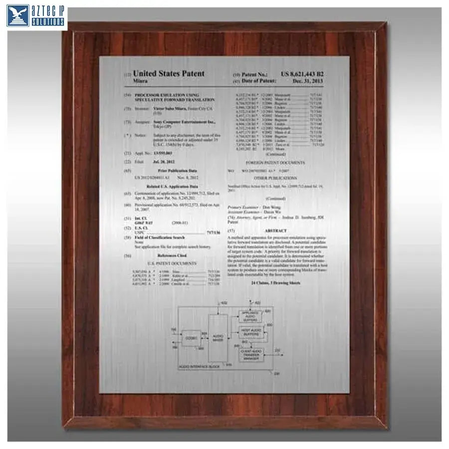cherry gloss plaque