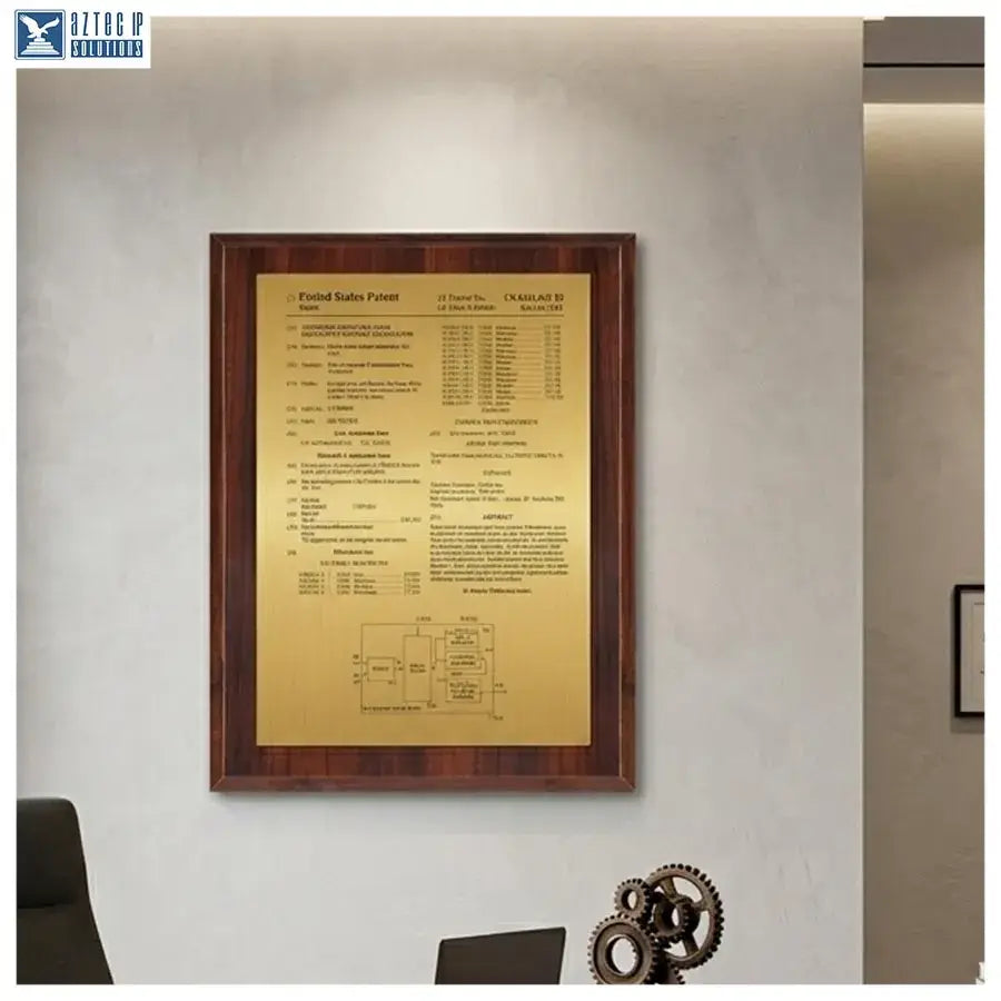Inventor award plaque