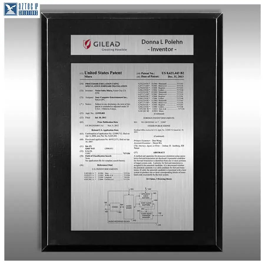 Patent achievement gift