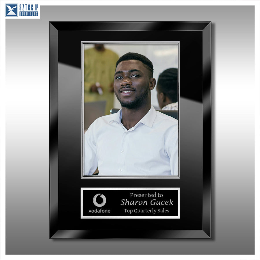 5 in x 7 in Photo | 9 in x 12 in Black Silver