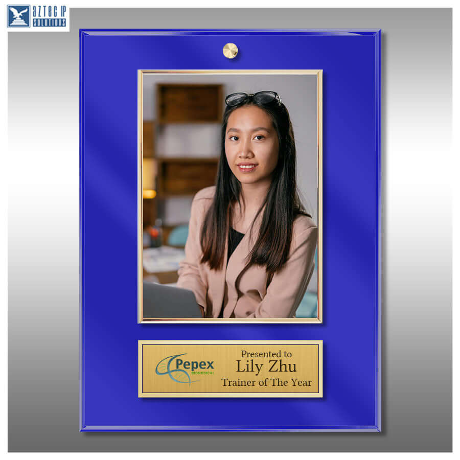 Photo Plaque - 5 in x 7 in Photo | 9 in x 12 in
