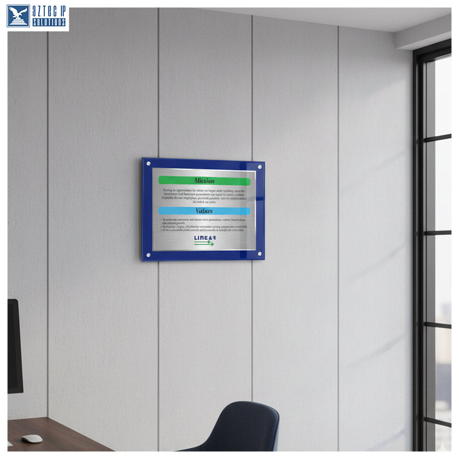 Corporate Values Display