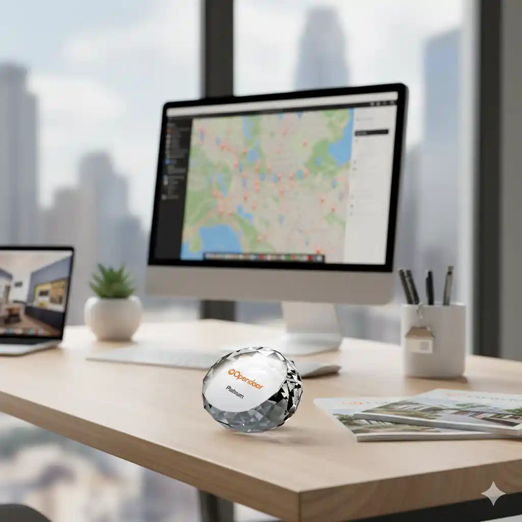 Compact crystal award