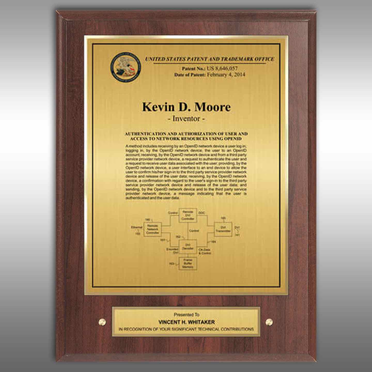 Executive patent presentation