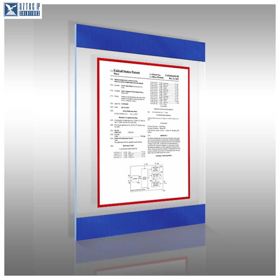 Blue Band Patent side view