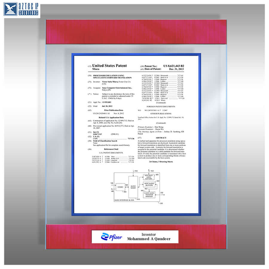 Dual Red | Blue Band AirLucite® Ice DB-AJ-EZ14 Pfizer