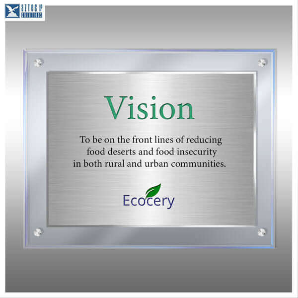 modern office signage