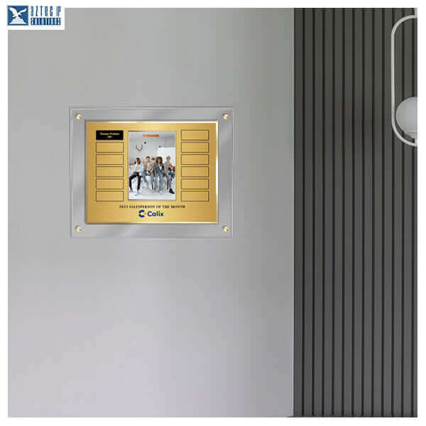 PPP-EZC2C-12C Gold Plaque Wall