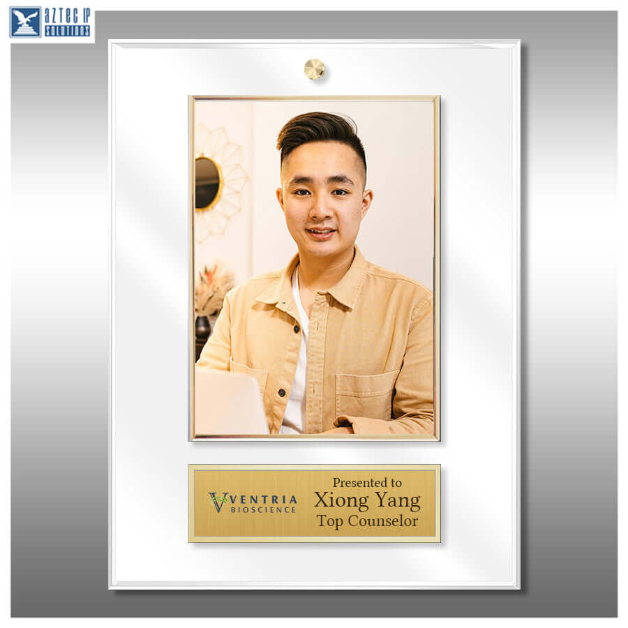 Photo Plaque - 5 in x 7 in Photo | 9 in x 12 in