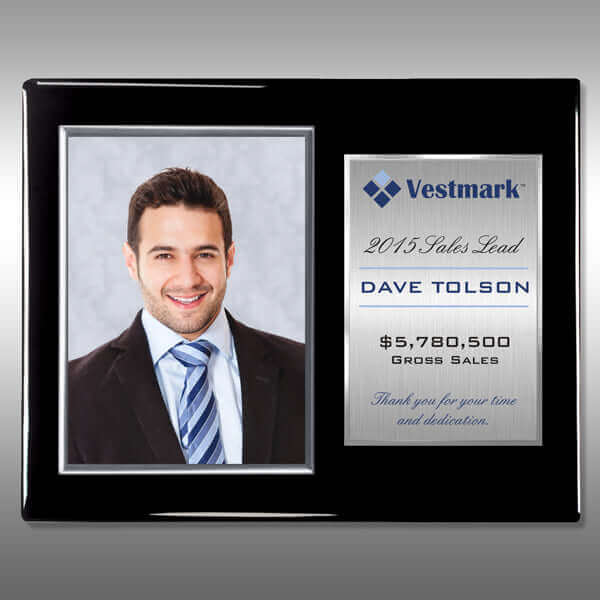 Photo Plaque-Black Piano BP-FP12EZG Silver-H