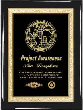 custom achievement plaque