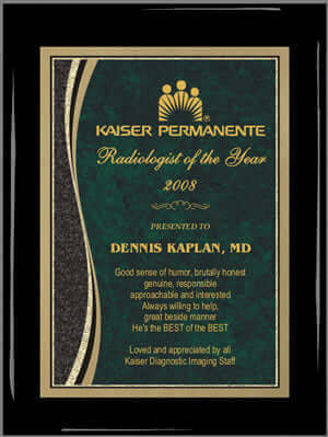 milestone recognition plaque