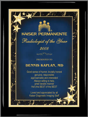 award plaque