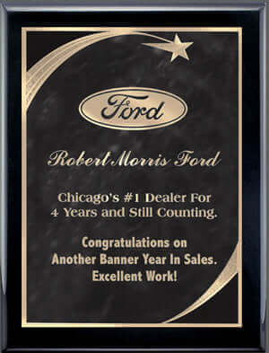 custom engraved plaque