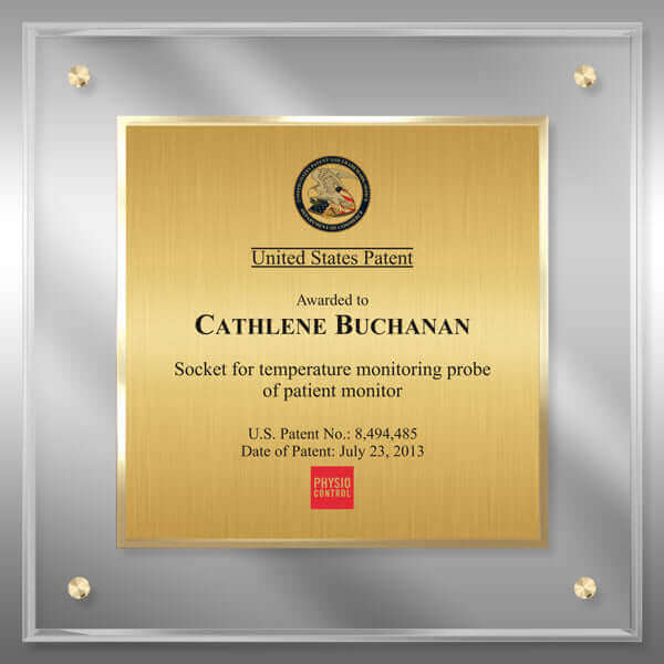 Lucite® patent display