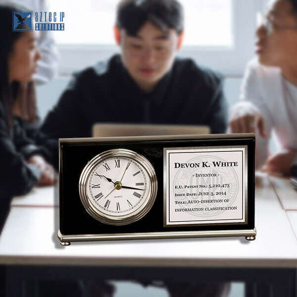 Clock-Desk-Black-JT-61B