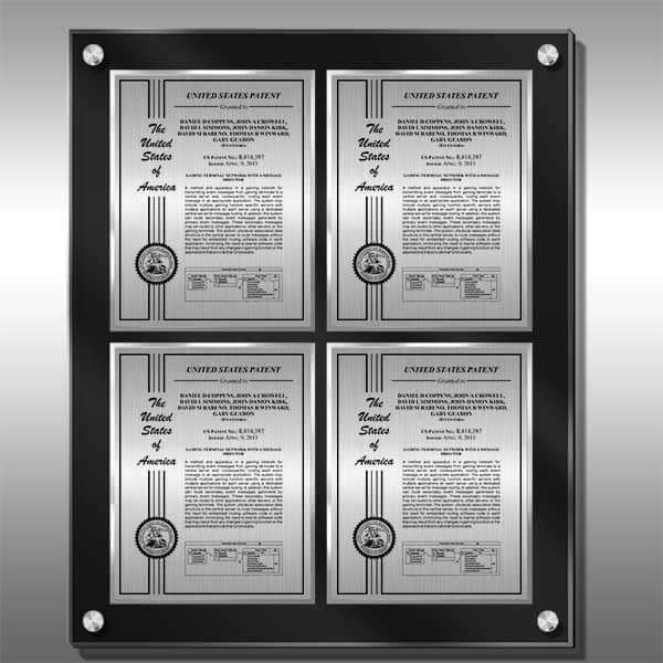 Layout 2 | Patent Certificate | Silver