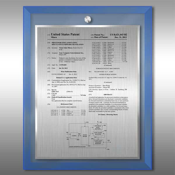 Glass Modern Blue MG-EZ10Bu-L1