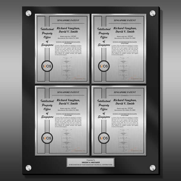 Layout 2 | Patent Certificate | Silver