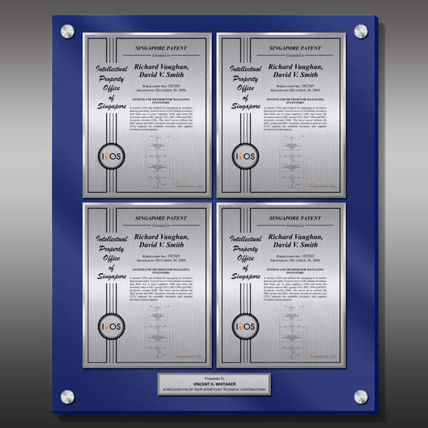 Layout 2 | Patent Certificate | Silver