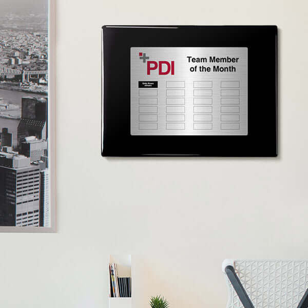 24 month award plaque