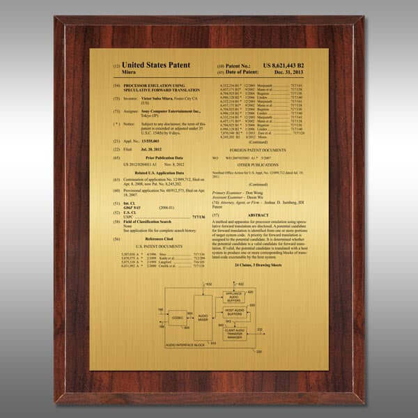 Gold Plate