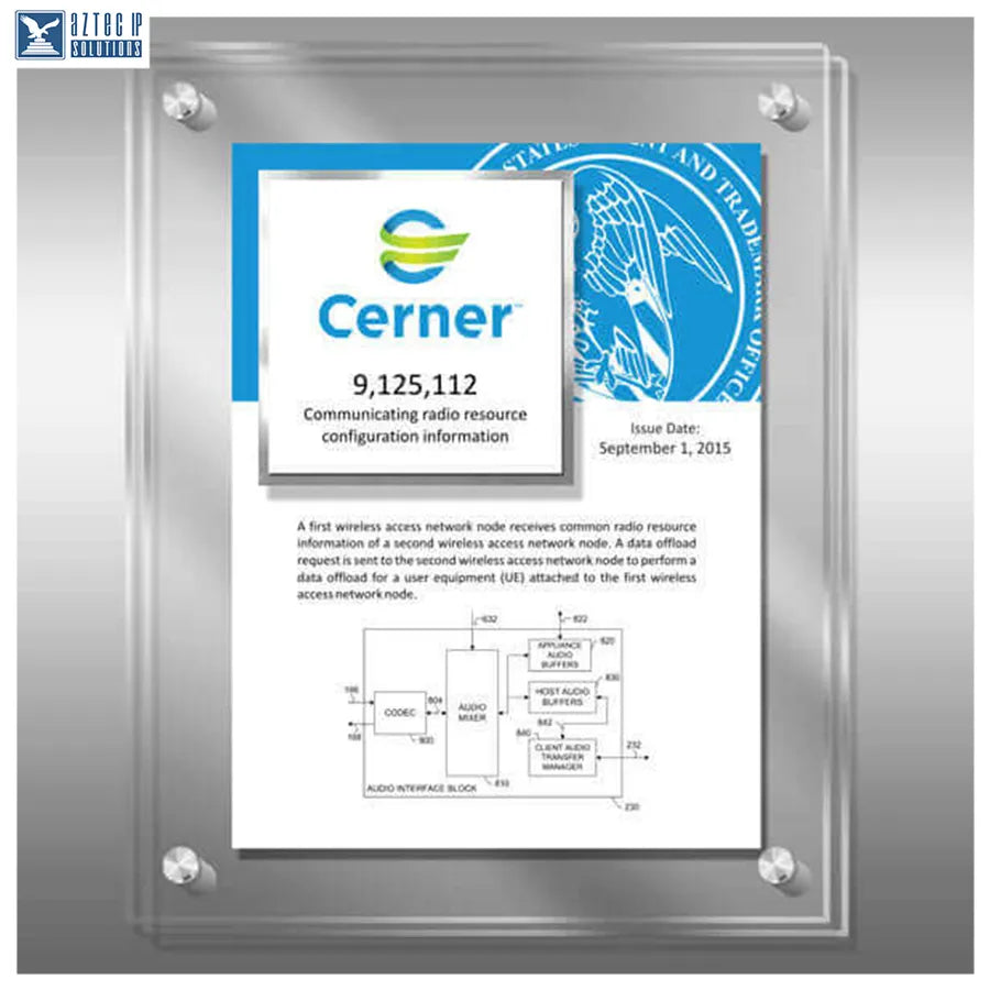 HD color Lucite® plaque