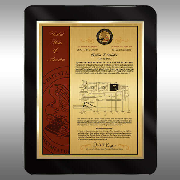 Patent Plaque - ABk1-SuS-R14 10th mil patent