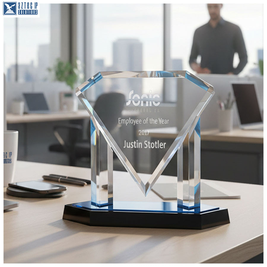 Acrylic diamond award