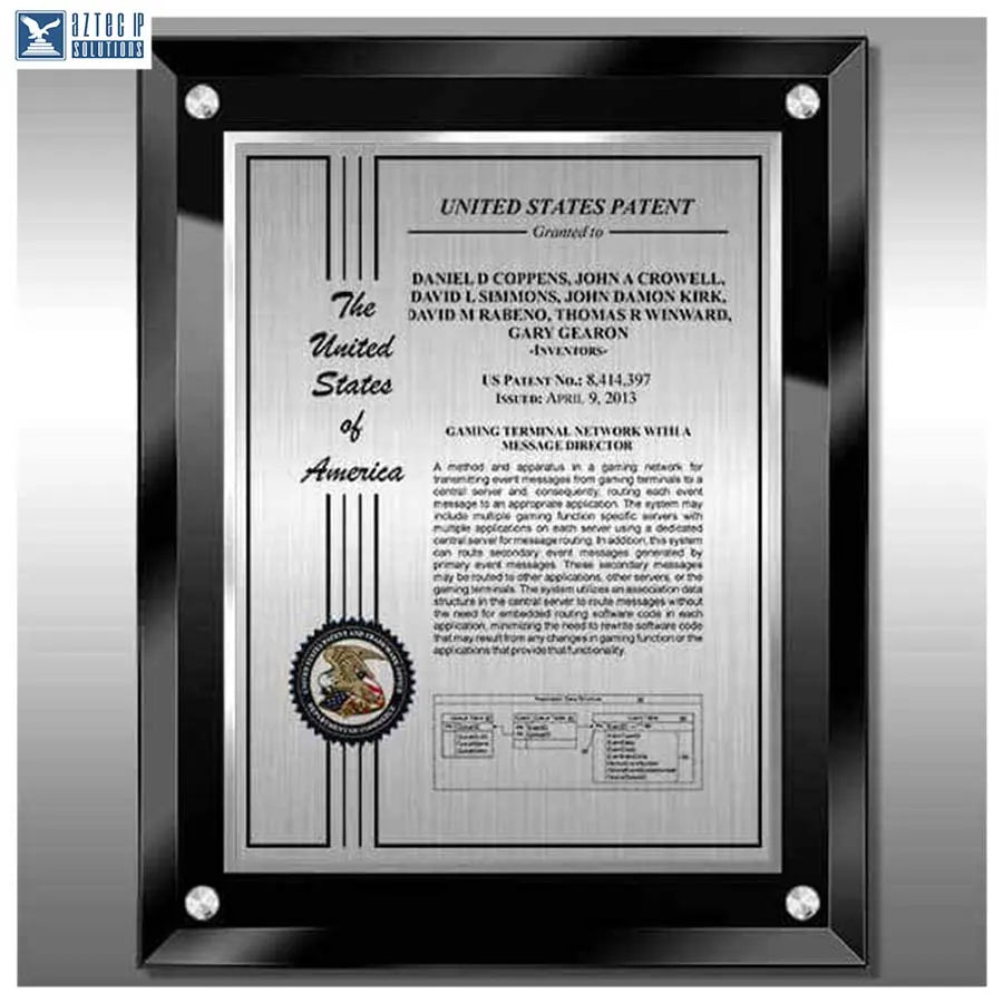 Layout 2 | Patent Certificate - AeroGlass® Black