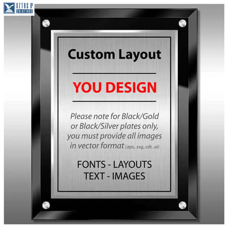 Layout 4 | Custom Layout - Custom patent wall display