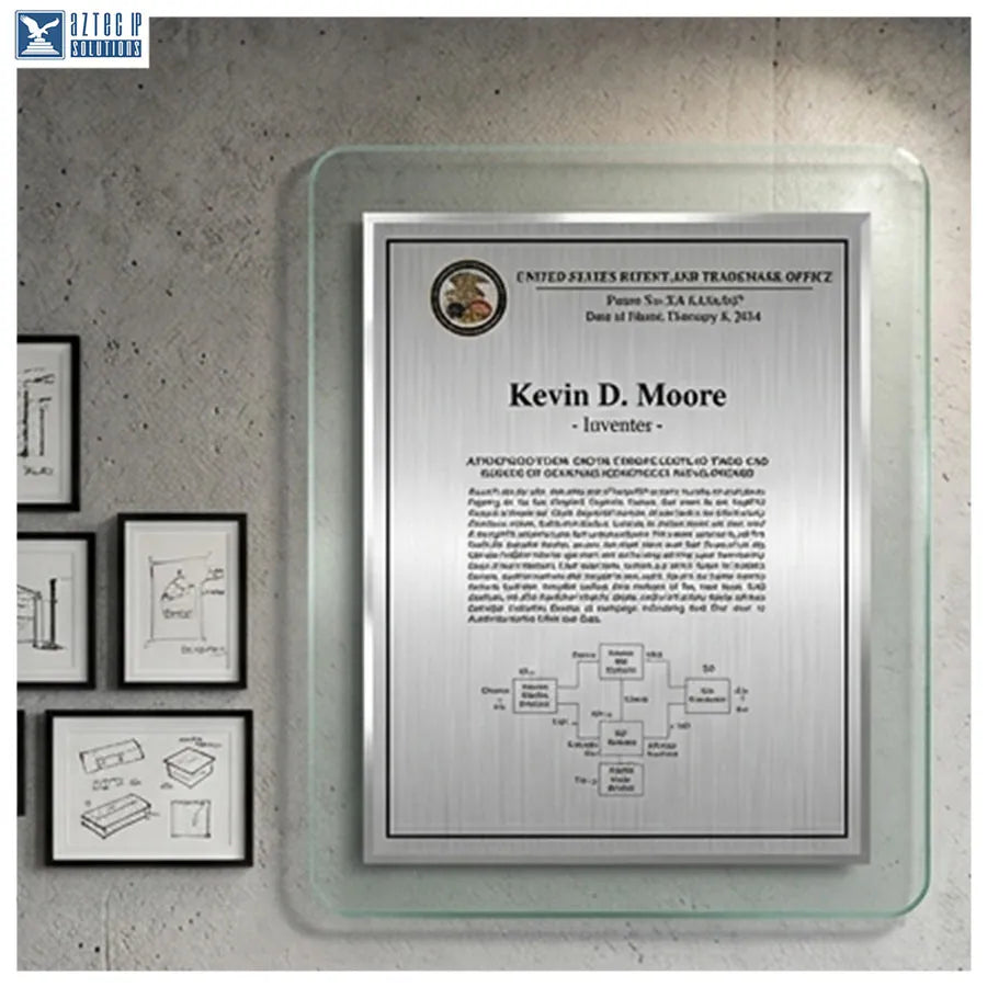 USPTO layout plaque