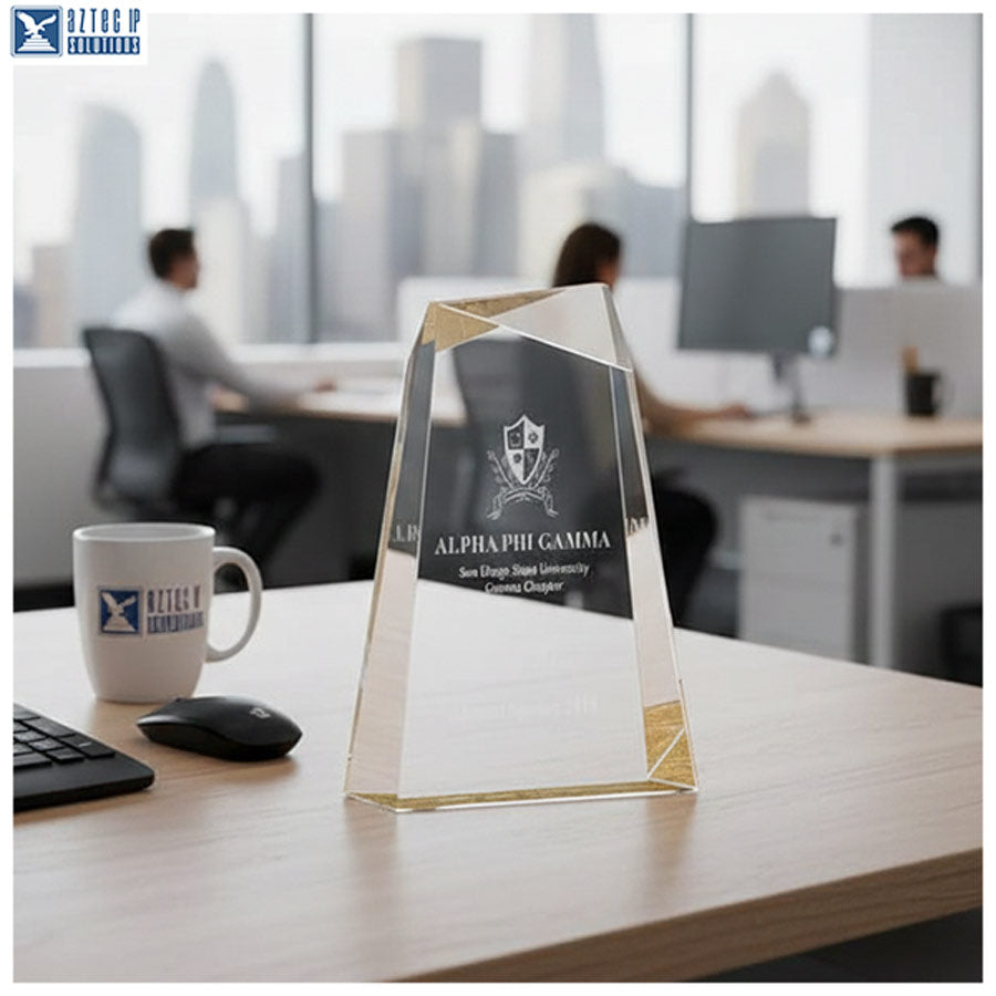 Corporate recognition trophy