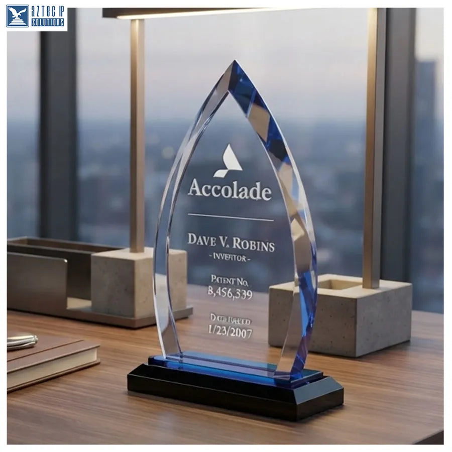 Innovator recognition trophy