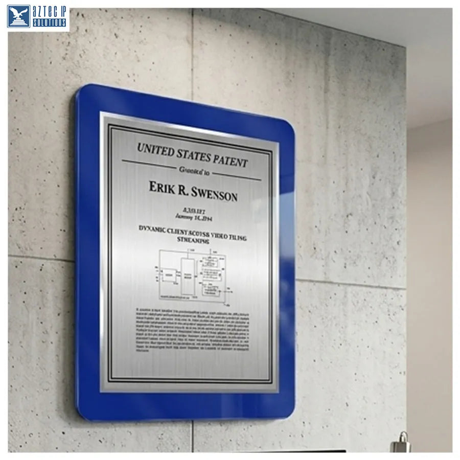 Floating Patent Display