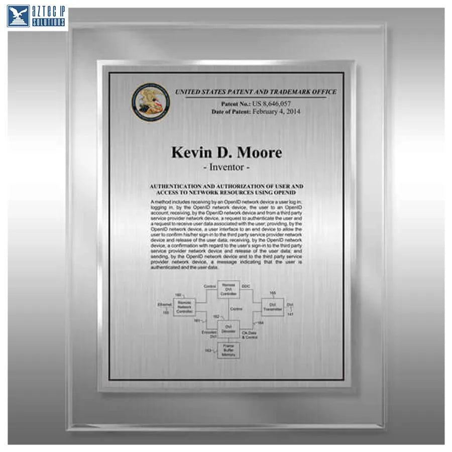Layout 3 | Inventor Patent - Floating wall plaque