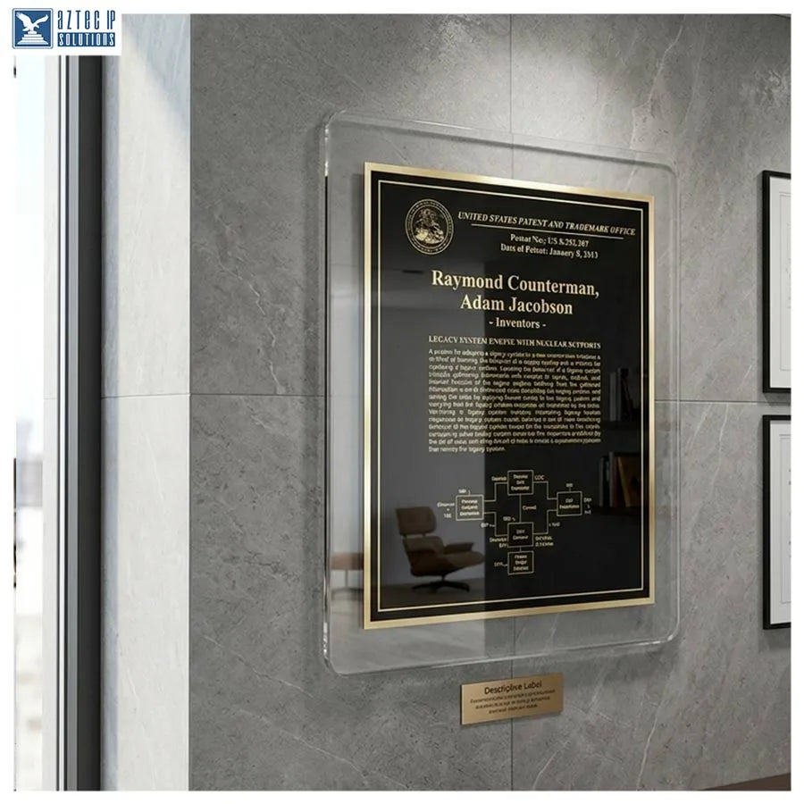 Lucite® plaque